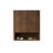 ZULA 26" Wall-Mounted Striped Bathroom Cabinet-1050295855