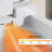 Smart Toilet With Bidet, One - Piece Design, Auto Open/Close Cover Using Radar Sensor, Automatic Flushing After Use, Heated Seat Adjustable Temperature For A Cozy Experience, Bubble Wash And Warm