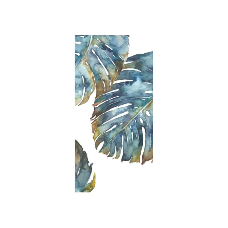 Simple Leaf I par Beverly Fuller - impression, Extérieur, H 40 po x l 20 po x P 1,5 po