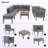 Jhirayr 8 - Person Patio Conversation Set with Cushions-1174524125