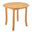 Maston Teak Wood Patio Dining Set with Round Table-1386806081-1404185927