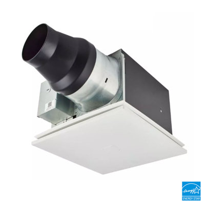 Panasonic WhisperGreen Select Dual Speed Ceiling Mount Exhaust Fan, Designer Grille, Customizable, 30 to 110 CFM, FV-0511VKS3S