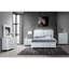 Table de chevet gris BRENDA