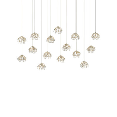 Crystal Bud 15 - Light Pendant