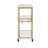 Jurgensen Miranda Steel and Glass Bar Cart-1299622227
