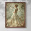 WOMEN Series CCDXLVI - reproduction encadrée de qualité supérieure - prête à être accrochée - aucun clou requis-2076894987-2076894985