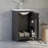 Compact Freestanding Bathroom Vanity with Ceramic Sink-464050367