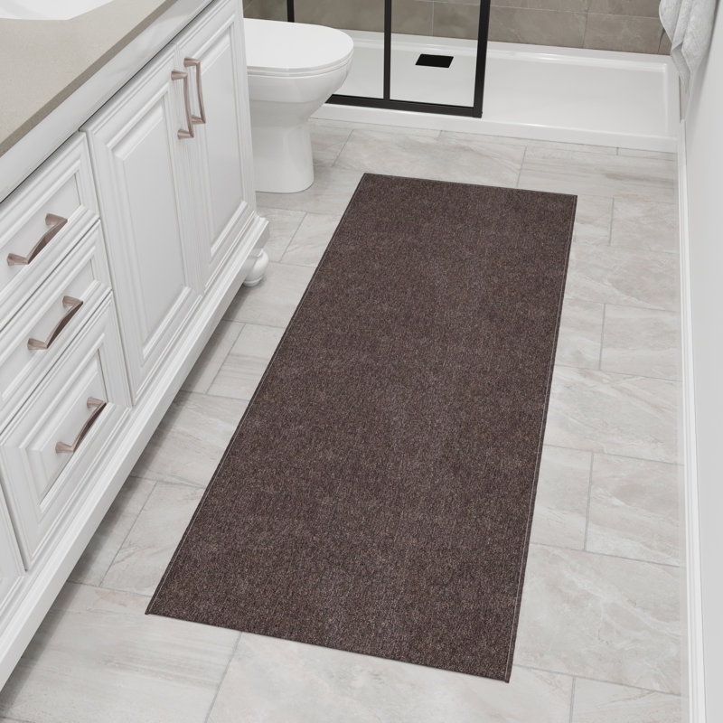 Oscar Custom Cut Non-Slip Rubberback Extra Long Hallway Runner Rug for Kitchen, Living Room, Bedroom, Runner 1' 10" x 8'