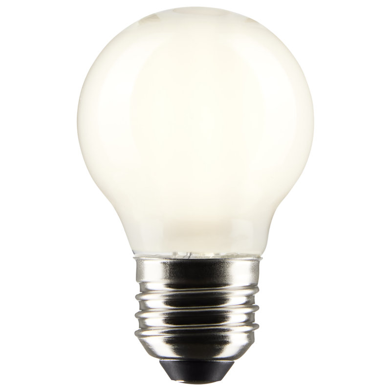4,5 W (équivalent à 40 W), DEL G16,5, ampoule à intensité variable, culot moyen E26 (standard), 2700 K, 5.5