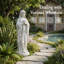 Statue de jardin 30 po avec oxyde de magnésium-130023816
