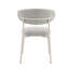 Chaise d'appoint rembourrée (ensemble de 2)