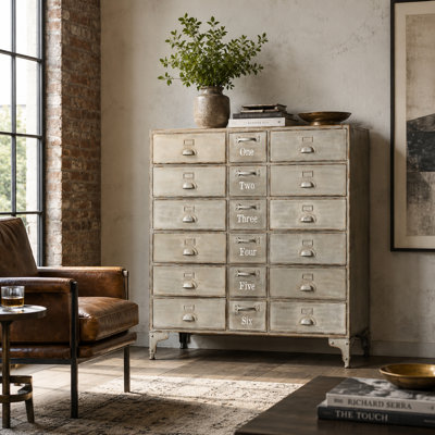 39.5 " Wide 18 Vertical Filing Cabinet