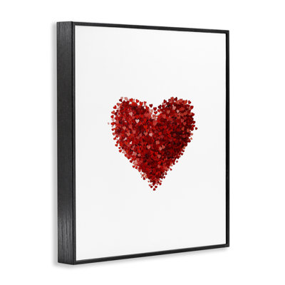 Cluster of Hearts Shaped Giclee, design par Christine Simpson Art