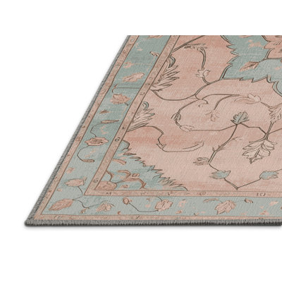 Machine Washable Afyon Gray Area Rug