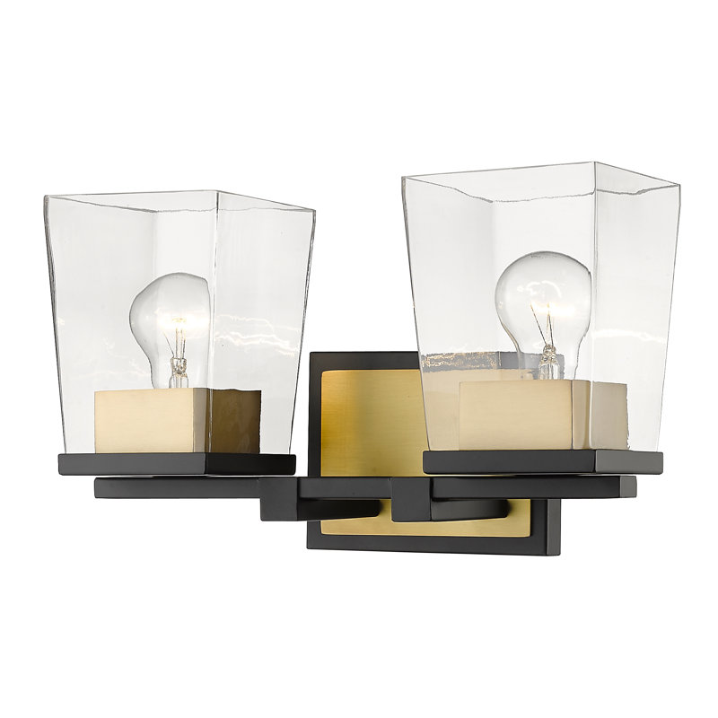 Braydon 2 - Light Dimmable Vanity Light, Olde Brass