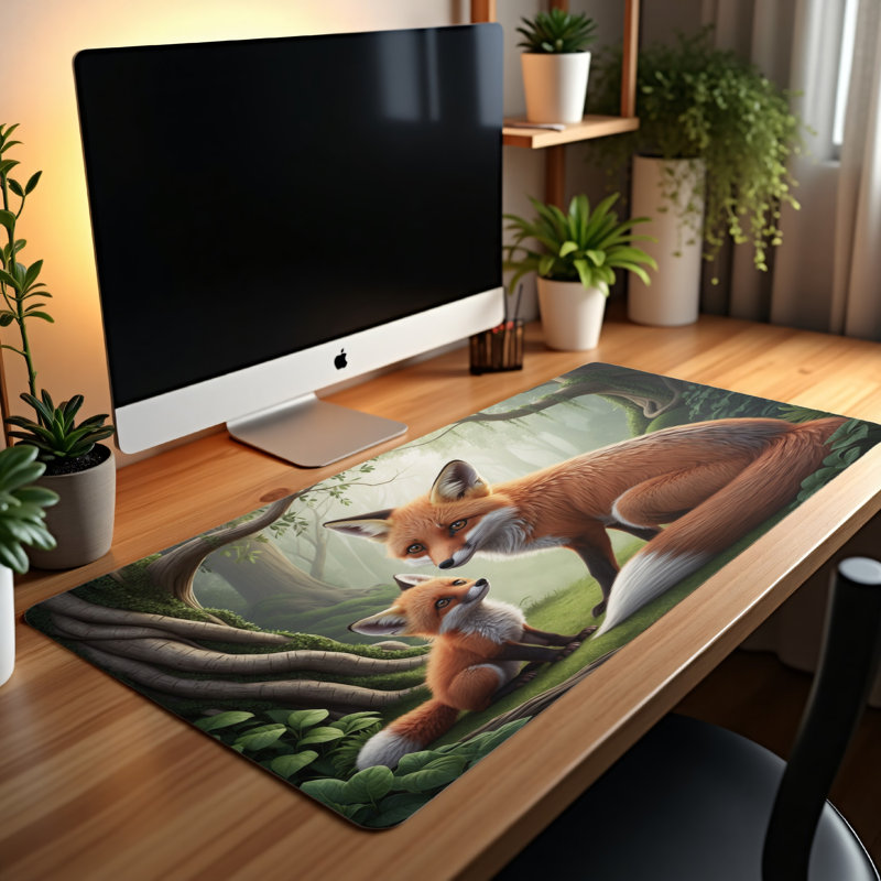 Polyester Desk Pad, 23.6x13.8