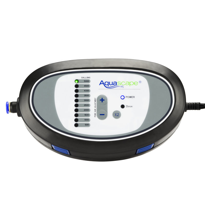 Black Programmable Automatic Water Treatment Dosing System