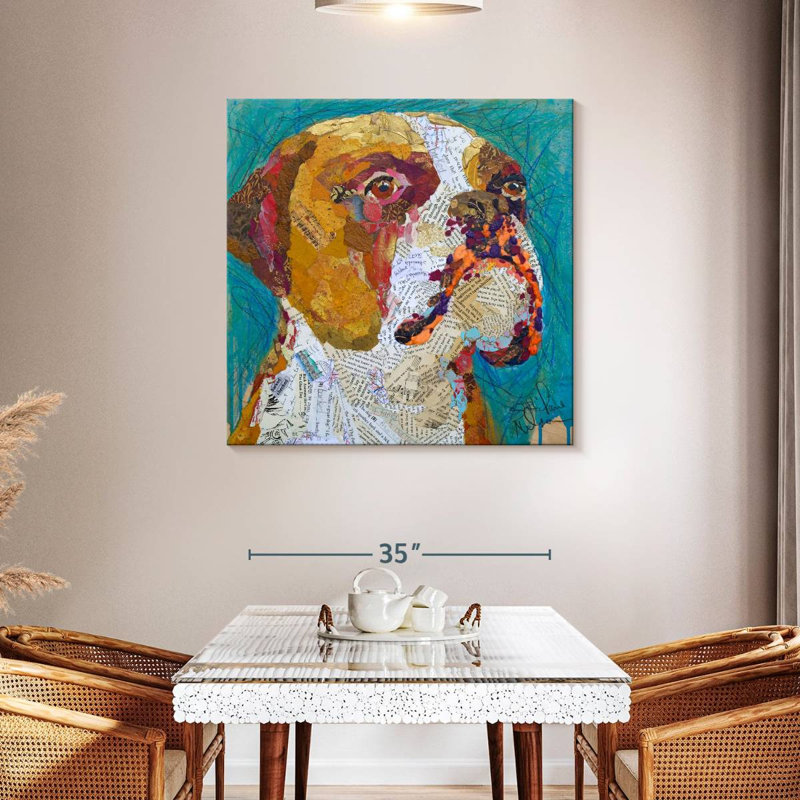 Brampt Beach Boxer, 39" H x 39" W
