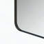Miroir mural 30 po x 40 po, miroir rectangulaire noir, cadre en métal, miroir de coiffeuse, pour salle de bain, salon, chambre à coucher, décoration murale