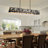 Rustic Dimmable 6-light Rectangular Chandelier For Kitchen Island, Dining Room, Or Living Space