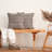 Chevron Cotton Blend Throw Pillow