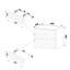 Rilynn 152.4cm Wall Mounted Bathroom Vanity Base Only-163791127