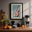 Violin in Stillness Modern - Framed Print-940257788-940257789