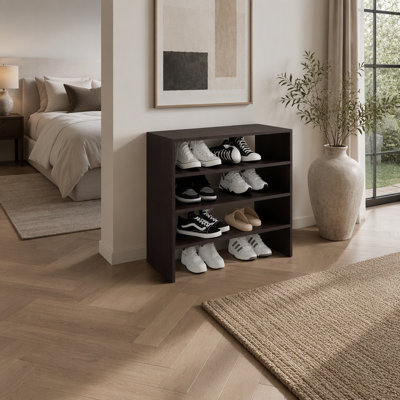 Houston Wenge 3-Tier Shoe Rack