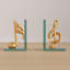 Serre-livres en verre musical Christos