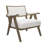 27.56'' W Solid Wood Frame Upholstered Accent Armchair-68413549