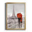 «Modern Couple in Paris», reproduction de cadre photo sur toile-226556359-226556352