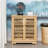 New Chinese camphor wood shoe cabinet 9 Pair Solid Wood Shoe Storage Cabinet-100661997