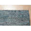 Tapis bleu contemporain en soie naturelle noué à la main bleu-87377945
