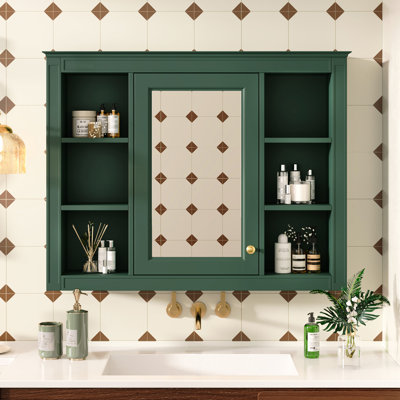 Armoire de salle de bain avec miroir 35 po x 27,5 po