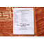 Tapis de couloir oriental orange Gabbeh Kashkoli noué à la main