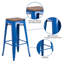 Tabouret à hauteur de comptoir 24 po Gladus-1629897552-1636743245-1635336333