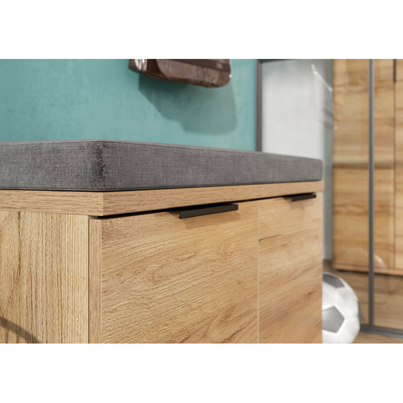 Foote 8 Pair Shoe Storage Cabinet