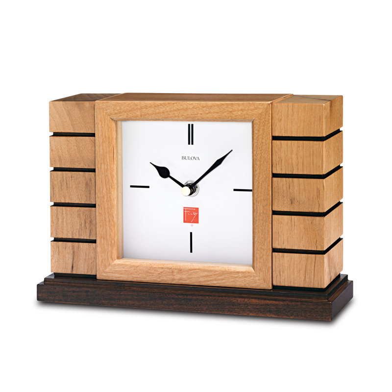 6.5'' H Solid Wood Floor Clock
