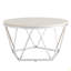Faux Stone Round Coffee Table