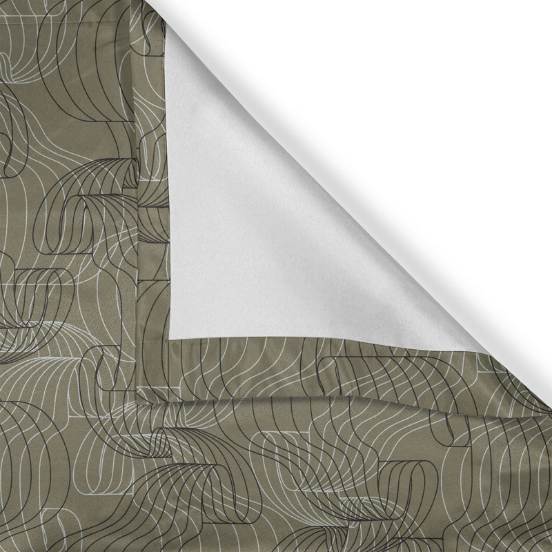 Semi Sheer Curtain Pair
