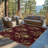 Damask Pattern Area Rug, Soft And Lightweight, Suitable For All Seasons, Easy To Maintain And Easy To Clean, Machine Washable Carpet Floor Mat, Suitable For Living Room, Bedroom, Hallway, Balcony, Patio, Room Decor, Home Decor, Outdoor Decor-1977888335
