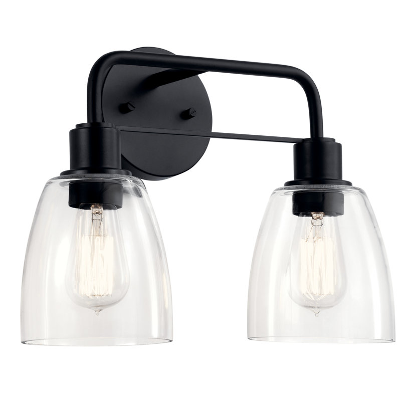 Meller 2 - Light Vanity Light, Black