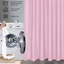 Bathroom Shower Curtain 180 x 180cm Drop with 12 Plastic Hooks-704926624