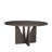Gillespie 60" Geometric Cutout Base Dining Table