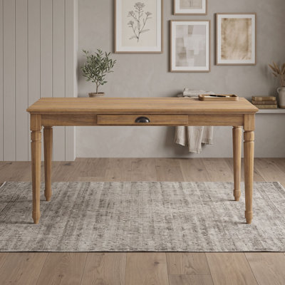 Wooden Writing Desk with Drawer