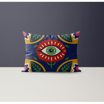 Kris Microsuede Lumbar Throw Pillow