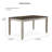 Alohna Extendable Acacia Solid Wood Dining Table
