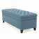 Tufted Button Storage Bench
