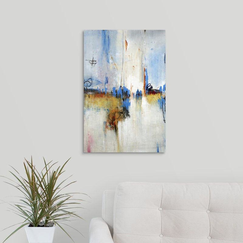 « demure danse », peinture sur toile, H 24 po x l 16 po x P 1,25 po, Toile tendue