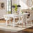 63-Inch Rectangular Wood Dining Table-2088392480